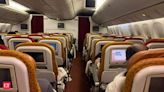 Why did this flight attendant block empty seats with a ‘barrier’? What did the netizens say?