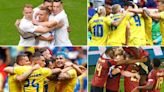 El grupo más parejo de la Eurocopa se definirá con dos finales: Rumania-Eslovaquia y Ucrania-Bélgica