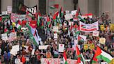 Thousands of pro-Palestine protesters march on Washington state Capitol Saturday