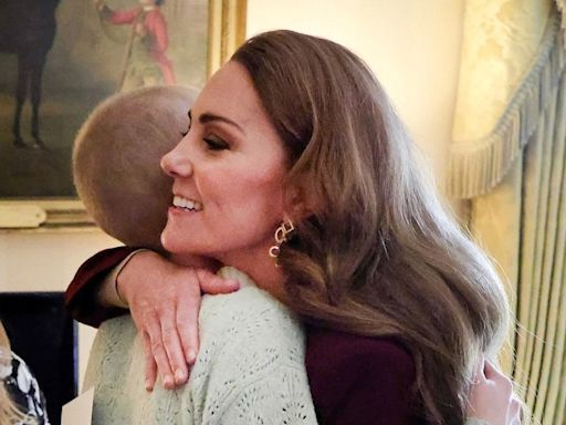 Princess Kate joins Prince William at Windsor Castle for emotional meeting - see moving photos