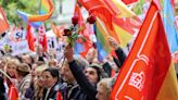 Thousands turn out at rally for Spain's PM Pedro Sánchez