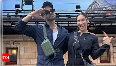 Exclusive: Lauren Gottlieb on her reunion with Stree 2 actor Aparshakti Khurana in London | Hindi Movie News - Times of India