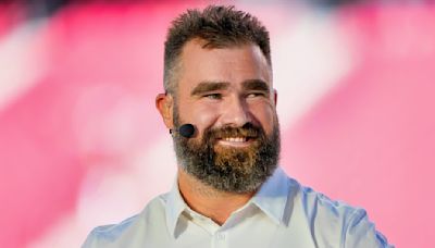 PHOTO: Social Media Had All Sorts Of Jokes About Jason Kelce's Unorthodox 'Monday Night Countdown' Outfit