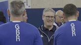 UK Prime Minister Starmer meets Team GB athletes at the Olympics