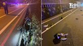宜蘭死亡事故！機車衝對向車道撞轎車 23歲騎士彈飛傷重亡