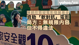 陳穎欣質疑電影發展基金資助「軟對抗」電影　倡審核內容　局方：無規...