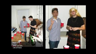 Photo: JD Vance In Drag at Beer Pong Party—Unlike His Friend