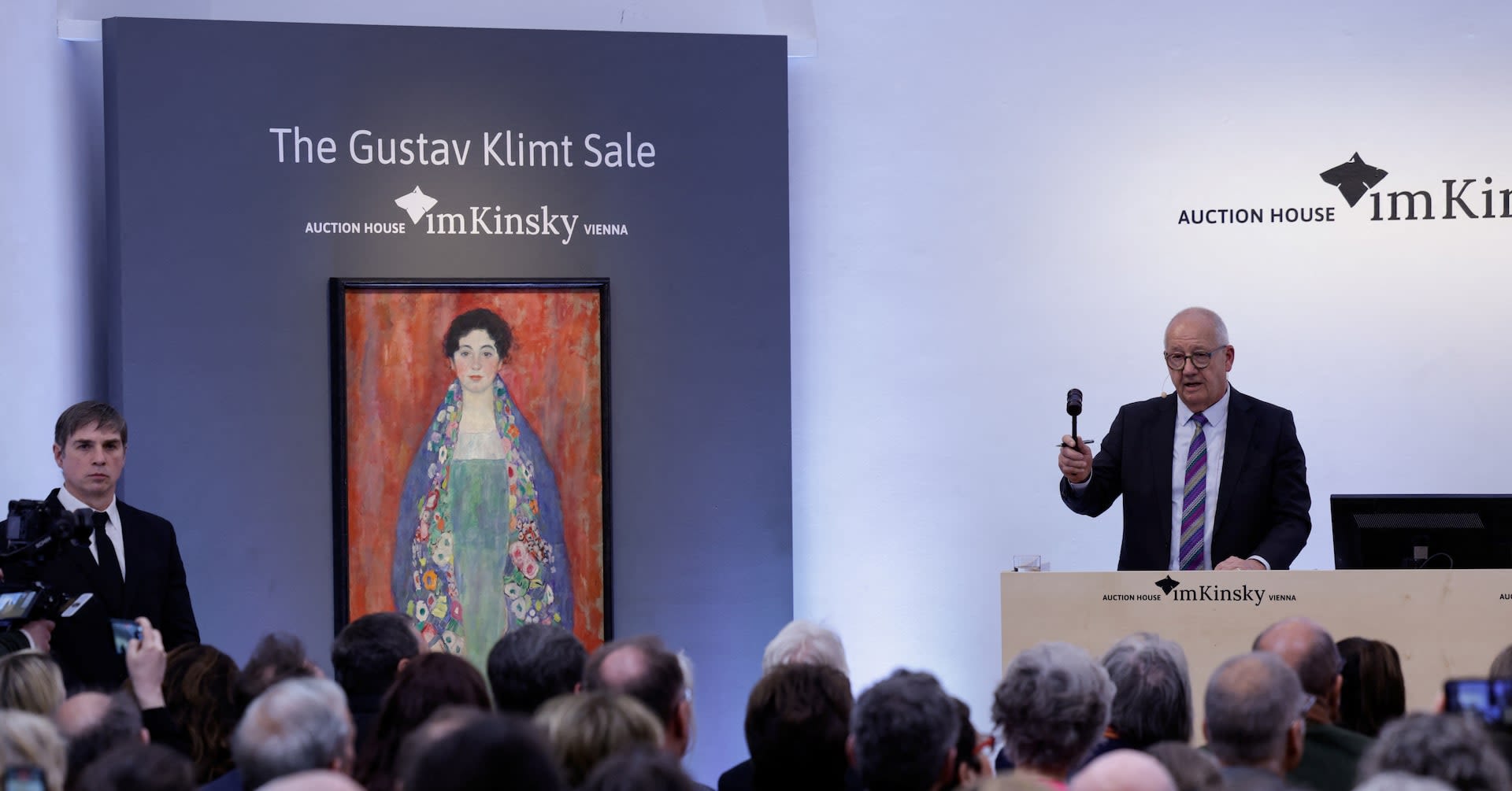 Klimt's 'Portrait of Miss Lieser' fetches $32 million at auction
