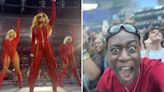 The student who caught Beyoncé's sunglasses during her show is auctioning them off for a hopeful $19,000, arguing the singer 'would want' him to 'take this opportunity'