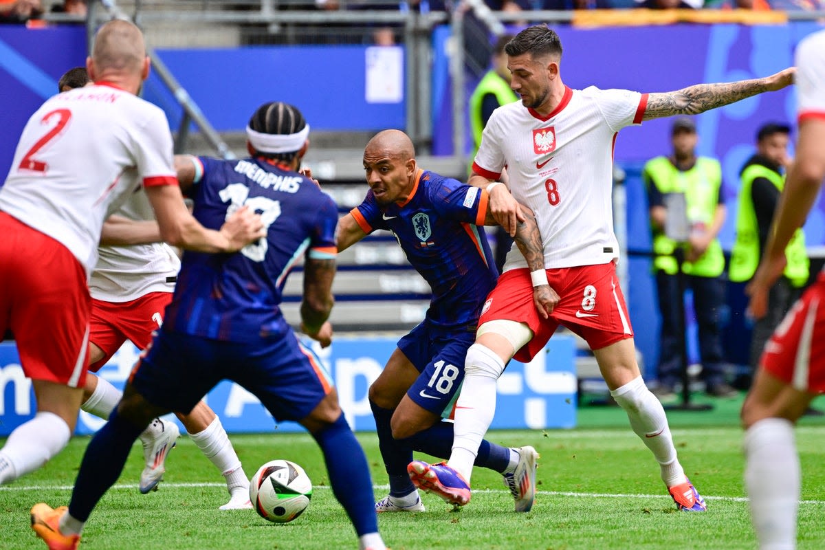 Poland vs Netherlands LIVE: Euro 2024 latest score and updates as Cody Gakpo equalises after Buksa goal