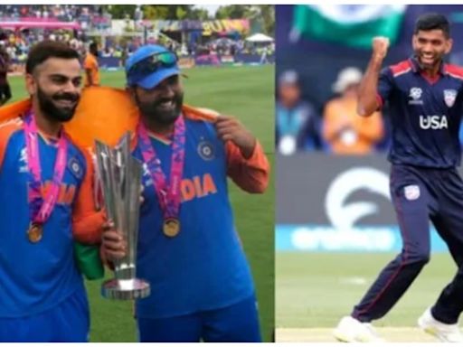 USA Pacer Saurabh Netravalkar Lauds India's T20 WC Win, Thanks 'Legendary Duo' Rohit, Virat