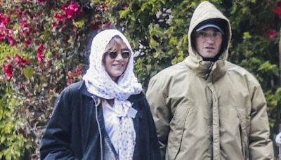 Suki Waterhouse and Robert Pattinson Take Cozy Stroll With Their Newborn