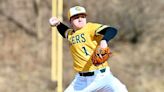 Honesdale's Danny Becker pitching for Marywood University