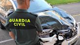 Detenido por embestir a una patrilla de la Guardia Civil