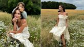 Amy Jackson And Son Andreas Making The "Meanest Daisy Chains" Is A Weekend Well Spent
