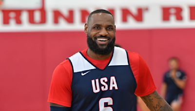 LeBron James Sparks Fan Reaction With Top Player Vote at USA Olympic Camp: ‘Can Retire at Same Time With Bronny’