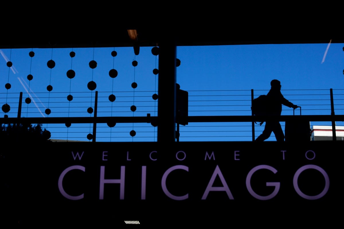 Woman dies after becoming trapped in baggage claim equipment at Chicago O’Hare airport