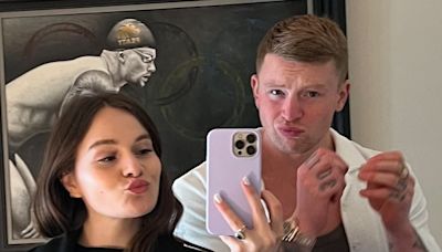 Holly Ramsay shares gushing tribute to Olympian boyfriend Adam Peaty