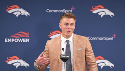 What Bo Nix said at introductory press conference after being drafted by Denver Broncos