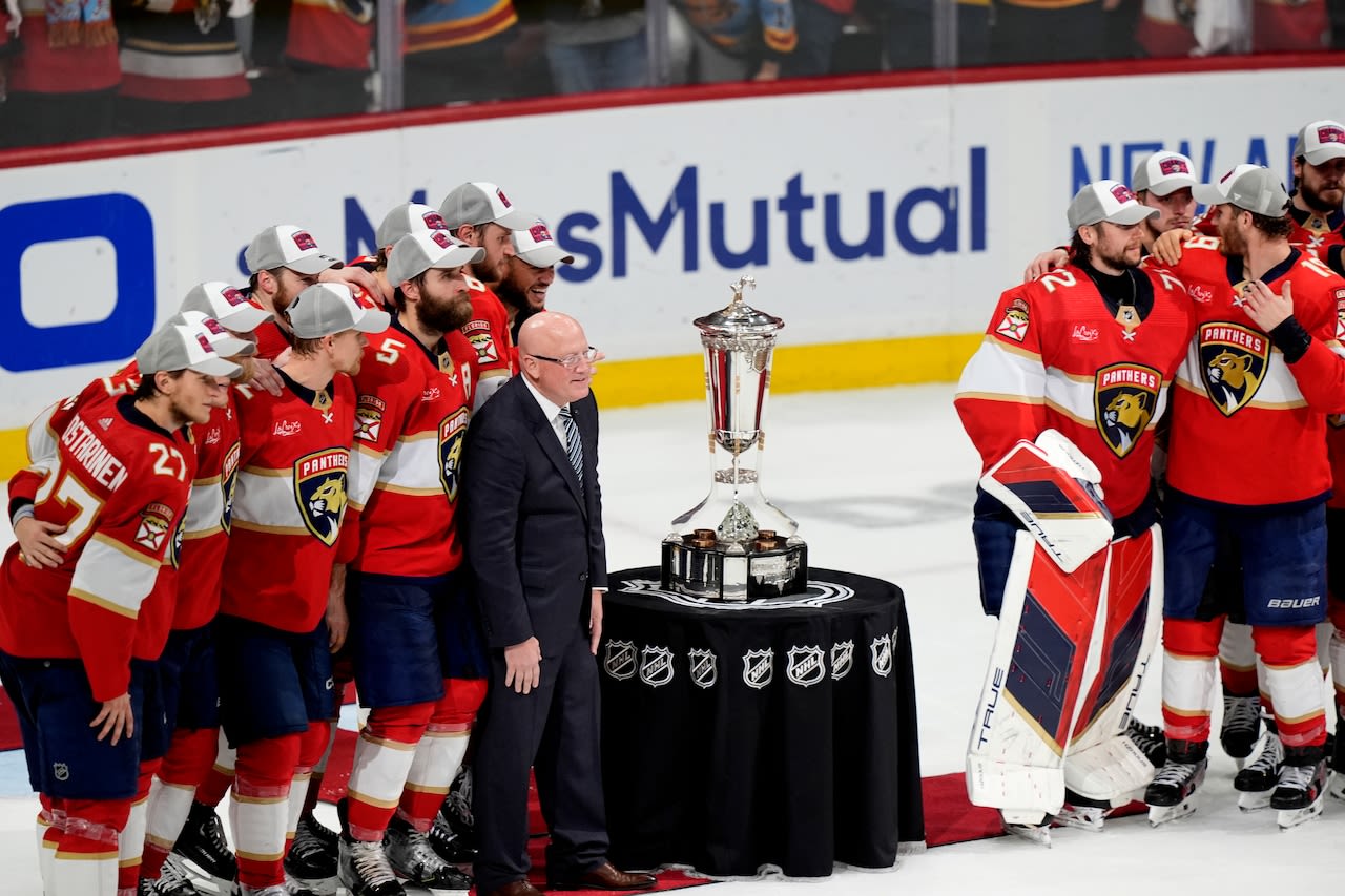 New Florida Panthers Stanley Cup Finals gear now available, here’s how to get it after win over Rangers