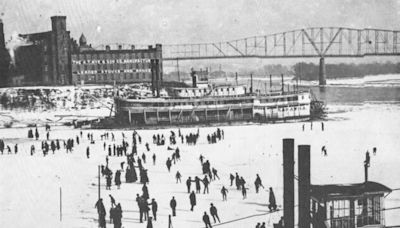 Ice Capades on the Muskingum River