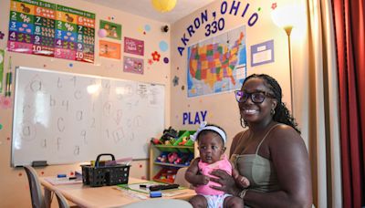 West Akron woman offers free childcare for parents with job interviews