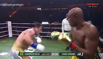 Anderson Silva vs. Chael Sonnen full fight video highlights