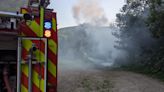 Firefighters attend woodland fire as suggestions it was started deliberately