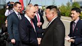 Kim and Putin meet at Russian spaceport for possible arms talks