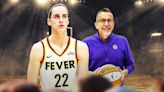 Sparks' coach sounds off on Caitlin Clark 'false narratives'