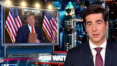 'Most people are fed up': Internet divided as Jesse Watters claims Americans are 'willing to put up' with Trump's drama