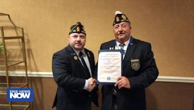 Pa. Commander of the Year Hails from Wesleyville Legion