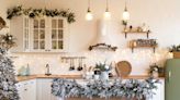 This viral cabinet decorating hack will make your kitchen look like something out of the coziest Netflix Christmas movie