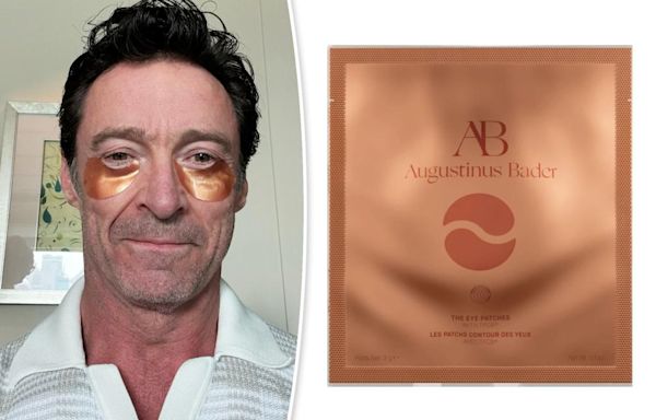 Hugh Jackman keeps it fresh with $23 under-eye patches: ‘This is 55’