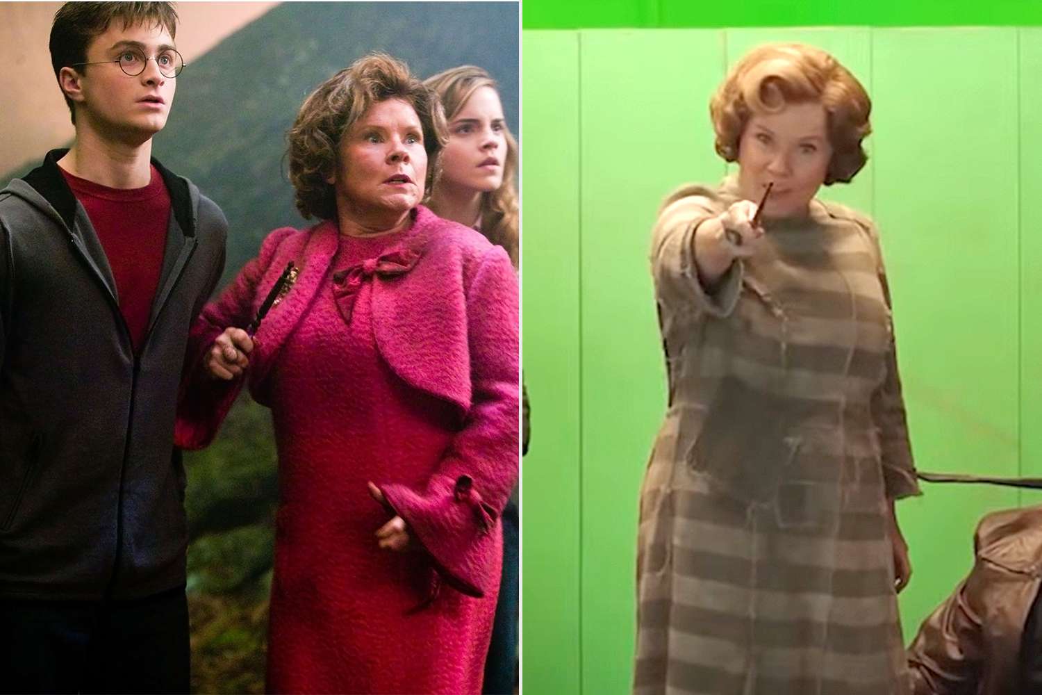 'Harry Potter' star Imelda Staunton returns to film new scenes as Dolores Umbridge