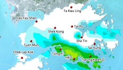 Observatory issues Amber Rainstorm Warning - RTHK