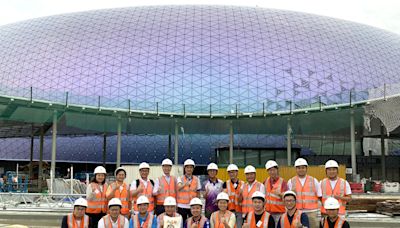 黃大仙區議會議員到訪啟德體育園 了解工程最新進度 | am730