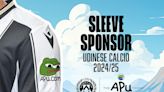 APU Apustaja Meme Coin today announces a Sleeve Partnership with Udinese Calcio in Serie A