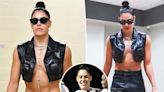 WNBA star Kelsey Plum flashes her abs in leather pre-game outfit amid divorce: ‘Revenge tour in full swing’