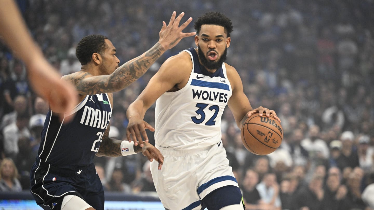 TNT crew thinks Karl-Anthony Towns is lying about practice shots