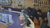 Armed gunman wearing ankle monitor and on parole for robbery holds up store with semi-automatic