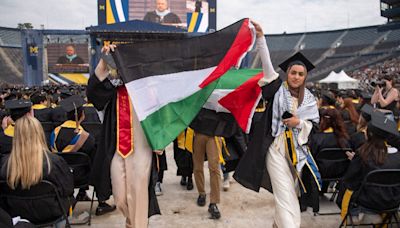 Pro-Palestine protest interrupts University of Michigan graduation ceremony