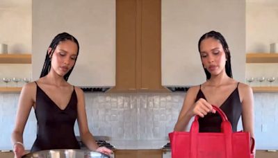 Nara Smith makes Marc Jacobs tote bag from scratch in ‘genius’ TikTok ad