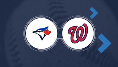 Blue Jays vs. Nationals TV Channel and Live Stream Info for May 4