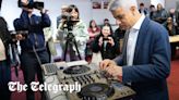 Sadiq Khan DJs on campaign trail in community centre