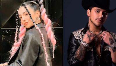 Quién es Estibaliz Badiola, la exnovia de Christian Nodal que colaboró con Ángela Aguilar en una canción