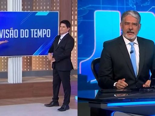 Globo tem falha técnica e exibe SBT Brasil com Cesar Filho antes do Jornal Nacional