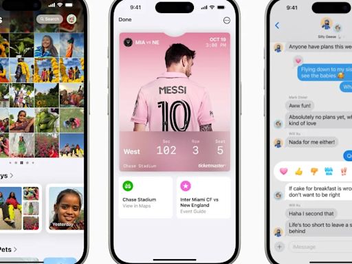 Instala la nueva versión de iOS 18, iPadOS 18 y macOS Sequoia