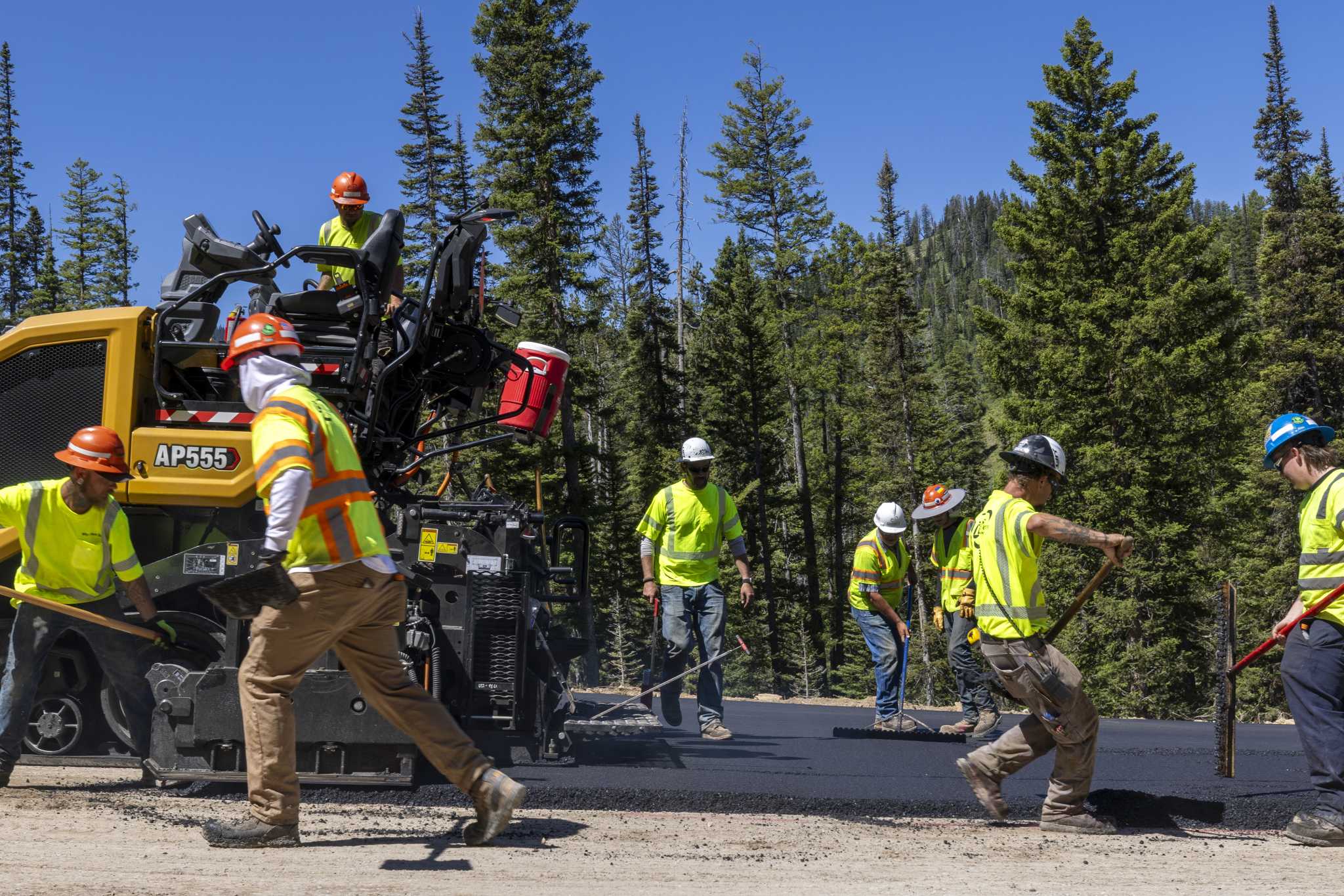 Three weeks after a landslide, Wyoming will reopen a highway critical for commuters