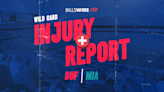Bills vs. Dolphins: Thursday injury reports
